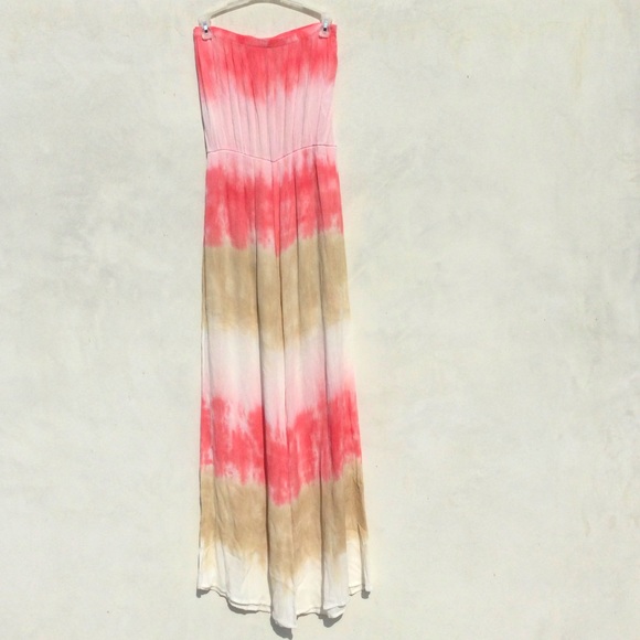 Wide leg halter multicolor jumpsuit - Picture 1 of 1